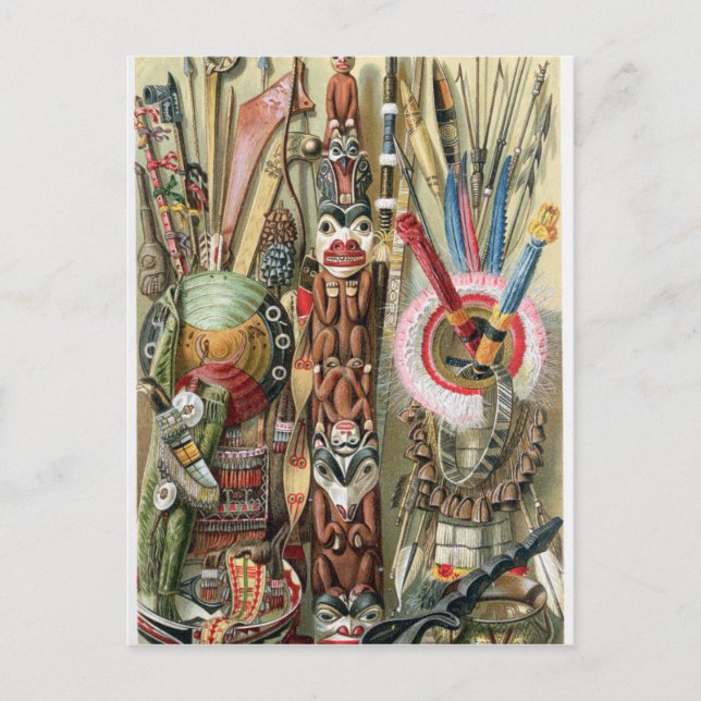 Bychef för Loango Kusten Vykort (Framsida)