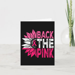 Byck Rosa Ribbon American Flagga Breast Cancer A Kort