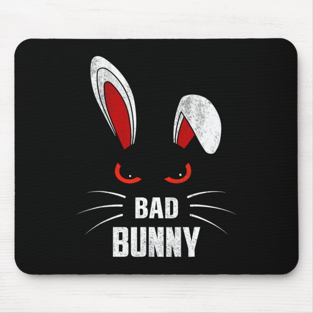 Byd Bunny Scary Rabbit Coola Animal Lover Musmatta (Framsidan)