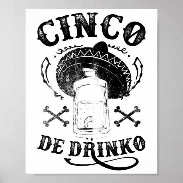 Byd Cinco De Drinko Poster (Framsidan)