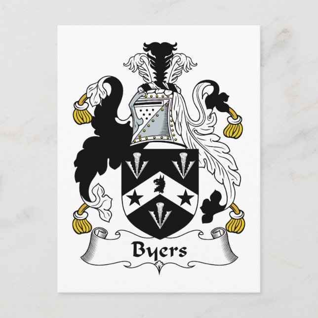 Byderfamiljekort Vykort (Framsida)