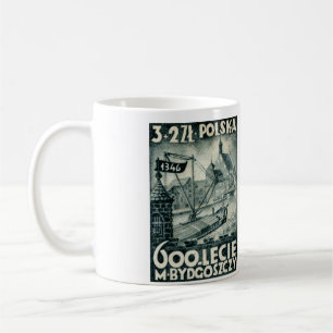 Bydgoszcz 1946 Polen Kaffemugg