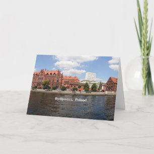 Bydgoszcz, Polens cityscape-foto Kort