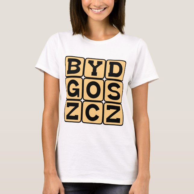 Bydgoszcz, Stad i Polen Tee (Framsida)