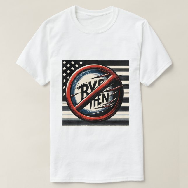 BYE BIDEN T SHIRT (Design framsida)