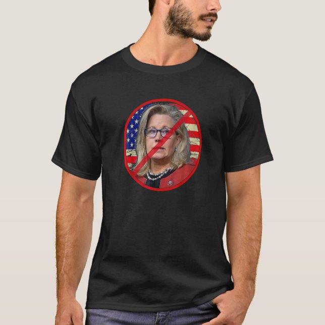 Bye Bye Liz Cheney   1 T Shirt (Framsida)