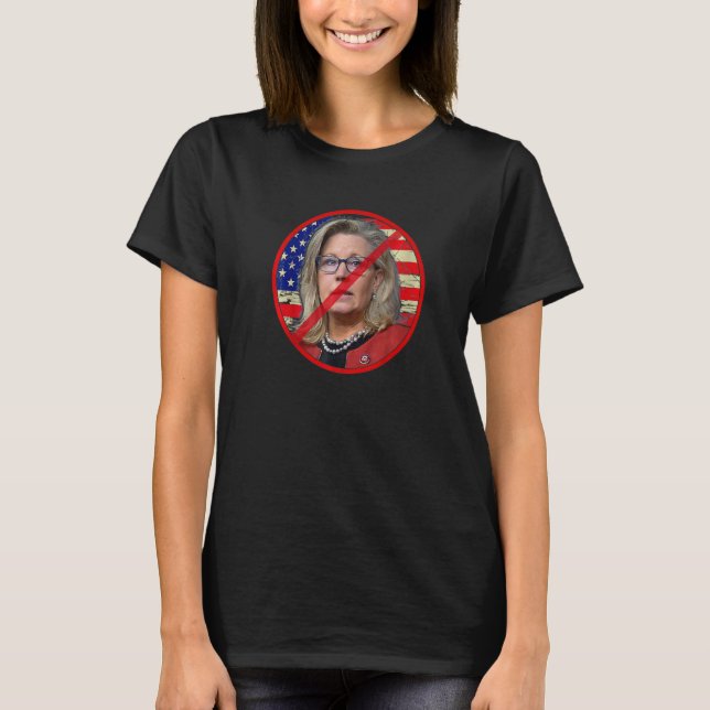 Bye Bye Liz Cheney   1 T Shirt (Framsida)
