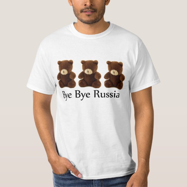 Bye - byeRyssland T-tröja Tee (Framsida)