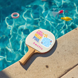 Bye School Hej Pool Personlig PingPong Paddle Pingisracket