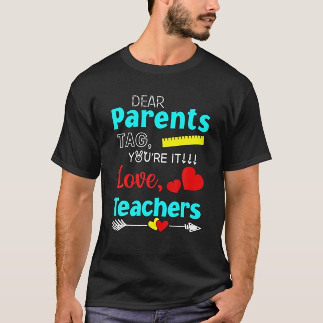 Byebye Summer Hej Ninth Klass Funny tillbaka till  T Shirt (Framsida)