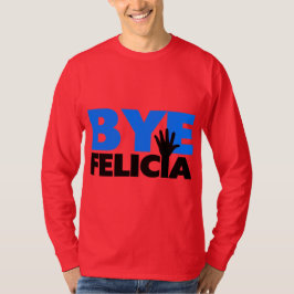 ByeFelicia räcker vinkar djärva blått Tröja