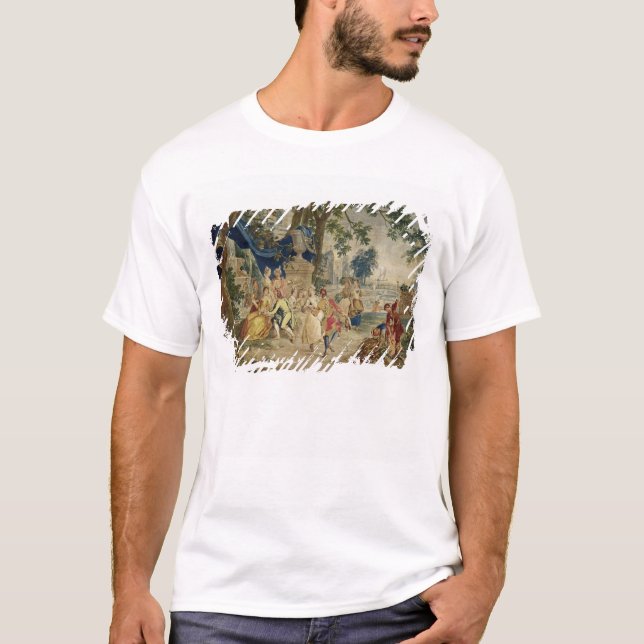 Byfeten efter D.Teniers Tee Shirt (Framsida)