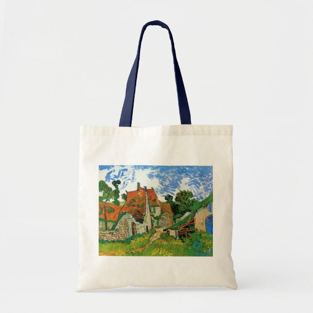Bygata av Vincent van Gogh Tygkasse (Framsidan)