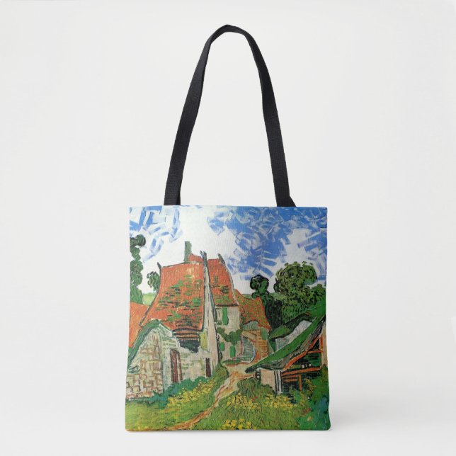 Bygata av Vincent van Gogh Tygkasse (Framsida)