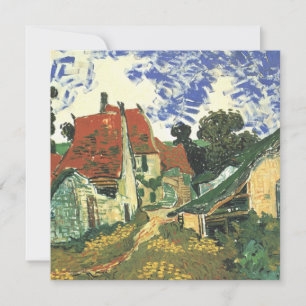 Bygata i Auvers av Vincent van Gogh