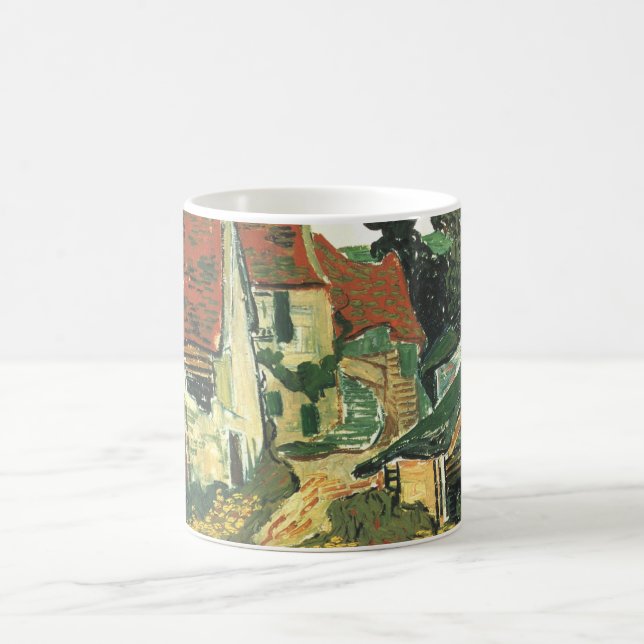 Bygata i Auvers av Vincent van Gogh Kaffemugg (Center)