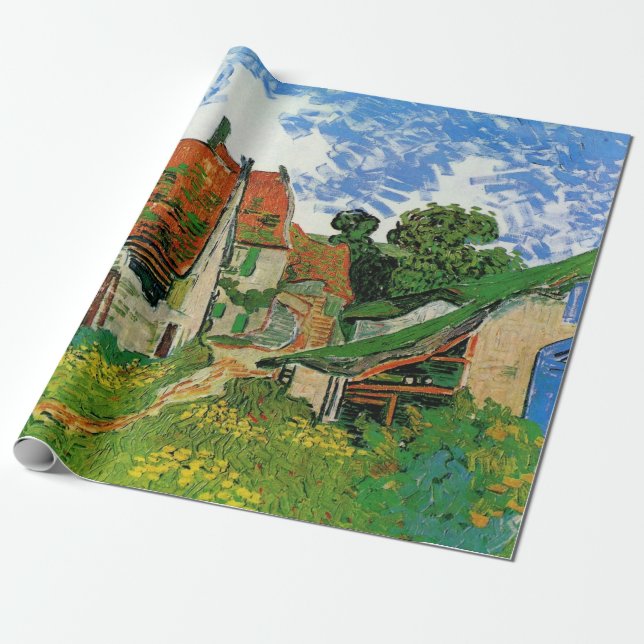Bygatan av Vincent van Gogh Presentpapper (Utrullad)