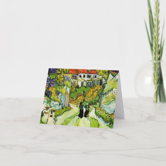 Bygatan och kliver tack kort (Framsida)