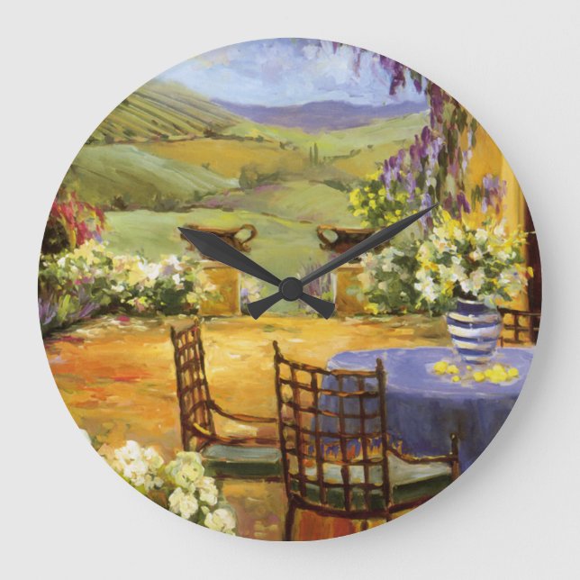 Bygdterrass Stor Klocka (Framsida)