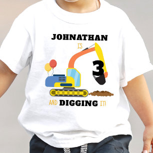 Bygg 3:e födelsedag t shirt
