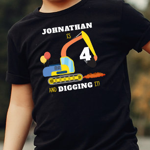 Bygg 4e födelsedagen t shirt