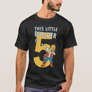 Bygg 5:e födelsedag - fem år gammal manar t shirt