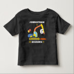 Bygg 6e Birthday Kids T-shirt<br><div class="desc">Fira i stil med den söta och mycket trendig 6e födelsedagsfest t-shirt. Utformningen är enkel att anpassa med din egen formulering och din lilla kommer att bli glad över att bära denna fantastiska t-shirt vid sin 6e-födelsedagsfest. Matchande objekt finns i samlingen.</div>