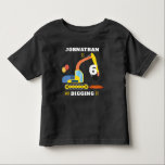 Bygg 6e Birthday Kids T-shirt<br><div class="desc">Fira i stil med den söta och mycket trendig 6e födelsedagsfest t-shirt. Utformningen är enkel att anpassa med din egen formulering och din lilla kommer att bli glad över att bära denna fantastiska t-shirt vid sin 6e-födelsedagsfest. Matchande objekt finns i samlingen.</div>