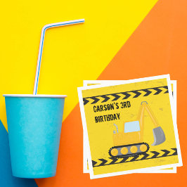Bygg-Anpassningsbarna Barns födelsedag Party Pappersservett