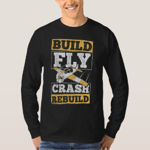 Bygg återställning av flygkollision - Aviator Aero T Shirt