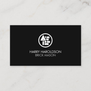 Bygg av Stone Mason Masonry Visitkort