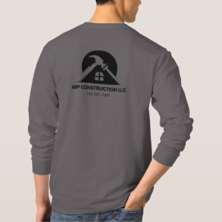 Bygg-/bak-långärmad T Shirt