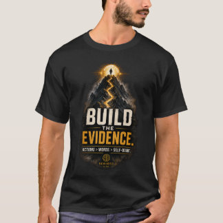 Bygg bevisen | Rewired Mind Svart Motivation T Shirt