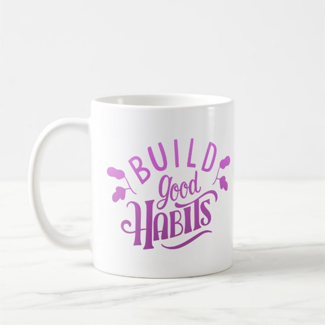 BYGG BRA HABITS KAFFEMUGG (Vänster)