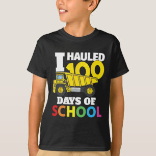 Bygg Coolan Fordon 100 dagar med skoldoppning T Shirt