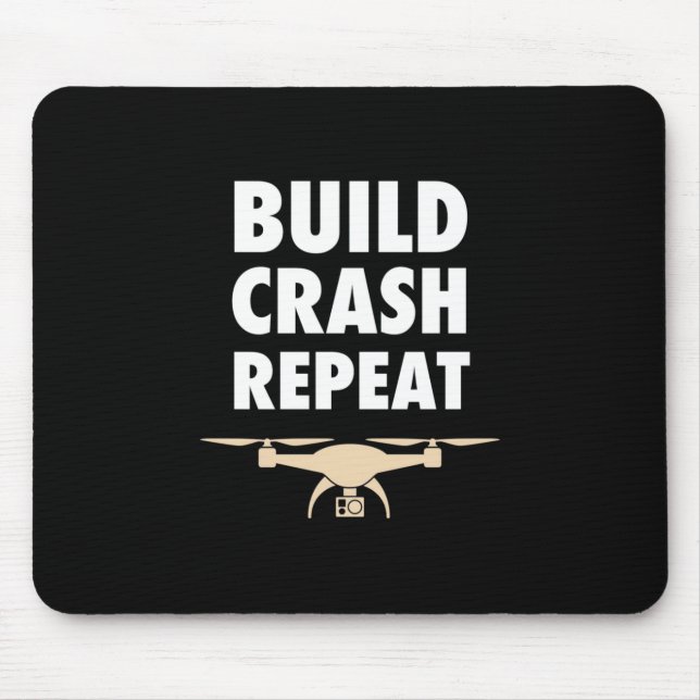 Bygg Crash Repeat Drone Musmatta (Framsidan)