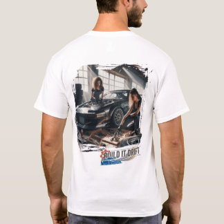 Bygg den, drift på "Bumpers & Bolts Garage" T Shirt