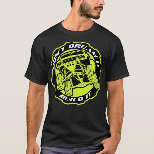 Bygg det Prerunner Baja Trophy Lastbil off Road _1 T Shirt (Framsida)