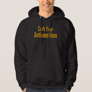 Bygg din antisemitism mot hatt och disk hoodie