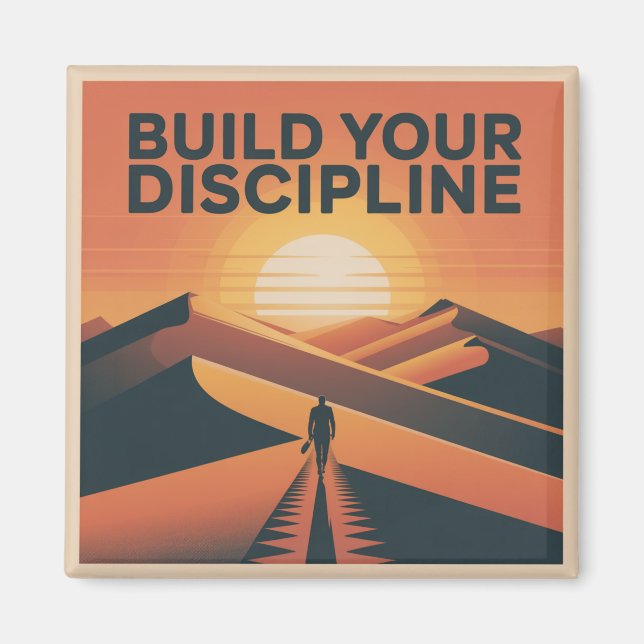 Bygg Din Disciplin Magnet (Framsidan)