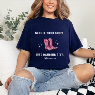 Bygg din Saker Line Dancing Diva T-Shirt