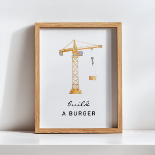 Bygg en burgerbyggnadslov poster