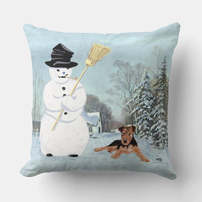 Bygg en snöman kudde (Framsida)