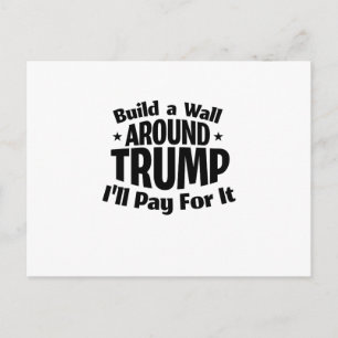 Bygg en vägg runt trumman vykort