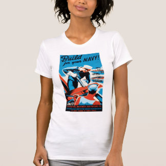 Bygg för flottan tee shirt