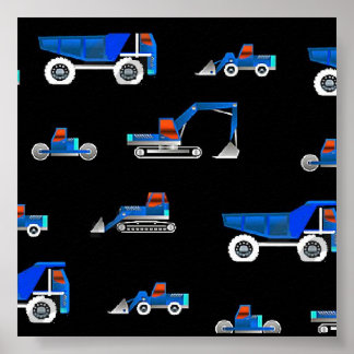 bygg-fordon poster