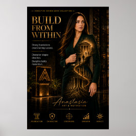 Bygg Inifrån – Executive Motivationsaffisch Poster