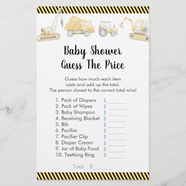 Bygg Lastbil gissar Prisa stötspel (Framsida)