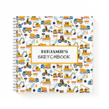 Bygg-Lastbil-Personlig-Sketchbook