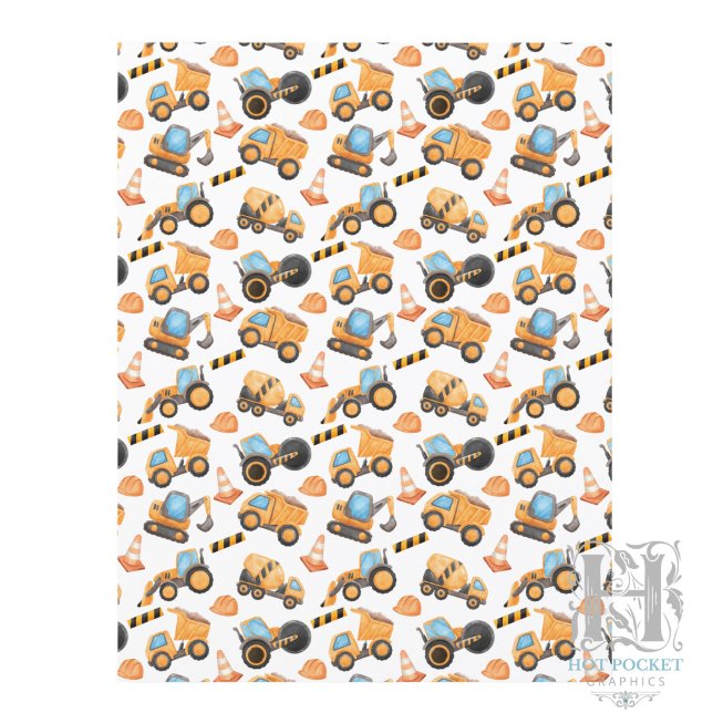 Bygg lastbil Scrapbook papper (Skapare uppladdad)